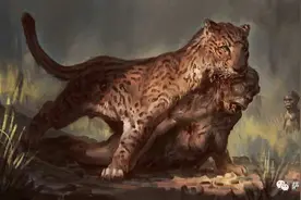 盘点史前怪兽：恐猫以人类祖先为食，恐象空有大块头喜欢吃水草图片