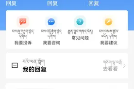 走好网上群众路线 四川政务服务网甘孜州分站点首开藏语通道图片