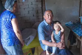 爷爷71岁生日，5岁孙子说爷爷要死了，夫妻赶回家后，哭笑不得图片