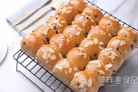 喝咖啡睡不着，吃个咖啡面包总可以了吧！咖啡香气浓，好吃不失眠图片