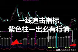 通达信资金强度抓主力，紫色柱一出必有行情，共振后把握很精准图片
