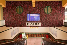 Prada在上海开起菜市场，女子凹造型拍照后把新买的菜扔掉！环卫工人目瞪口呆，网友：菜媛出现图片