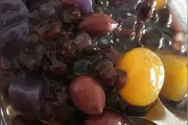 美味甜品红豆西米鲜芋头图片