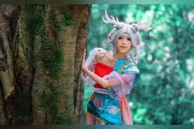 森林精灵COS图片