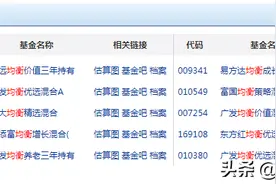 10只均衡风格的基金筛选图片