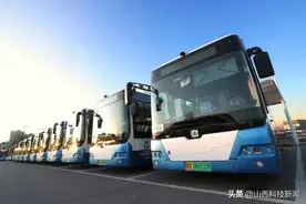太原公交车今年将全部实现纯电动化图片