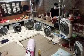 越南多地迎来历史最高温，民众这些操作神了！有人躺进冰箱图片
