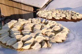 冻饺子时，直接放冰箱就废了，牢记“2要点”，饺子不粘连不开裂图片
