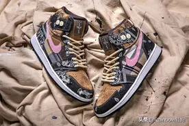 又一双全新 Travis Scott x AJ1曝光？BespokeIND 客制版AJ1赏析图片