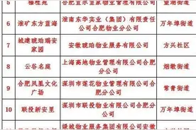官方公示！包河区548个小区第二季度物业服务测评成绩单出炉图片