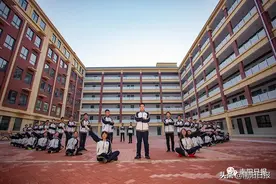 南阳完全学校“一哥”全景来袭，忍不住转了……图片