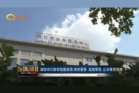 潍坊市行政审批服务局：微笑服务 高效办事 让申请更便捷图片