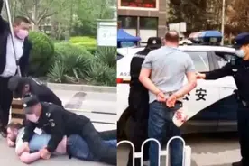 “外国人到中国也一样，也得遵守咱中国的法律！”图片