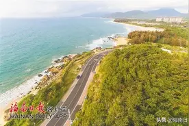 慢读丨海南这条绝美公路，牵手山与海……图片
