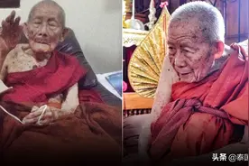 泰国高僧龙普昭端迪圆寂 享年105岁图片