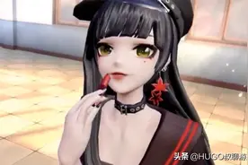 决战平安京：红叶演绎不羁少女，黑色校服更彰显大姐大气质图片