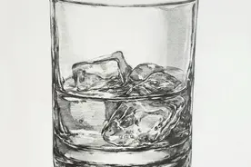 冰激凌素描，简单又好看图片