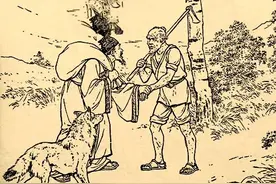 民间故事：男子救回一只狗，阿婆看后脸色大变：快扔了，那不是狗图片