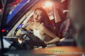 香车美女，相得益彰图片