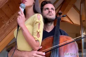 第一个抱着女友演奏的大提琴家，这顿情人节狗粮我干了图片