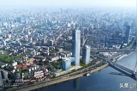 南昌八一桥再添高楼赣电中心项目——高清图图片
