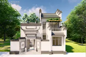 湖北黄冈吴家中式宅院，建筑尺寸：15m×10m，造价：28万元图片