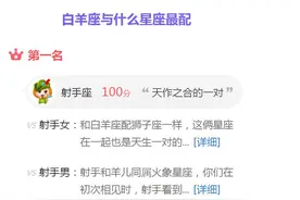 十二星座配对表 看看你的另一半在哪里图片