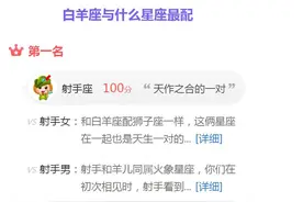 十二星座配对表 看看你的另一半在哪里图片