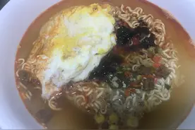 为什么我早餐选择吃方便面图片
