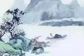 柳宗元：独钓寒江雪图片