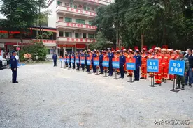 利剑锋从磨砺出 秣兵厉马斩万棘｜肇庆消防组织开展“利剑-2021”森林火灾扑救拉动演练及桌面推演图片