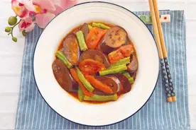 这吉祥三宝一起炒，美味健康开胃菜，还能消暑化湿，健脾益气图片