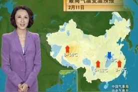 天水籍央视天气预报主持人——裴新华的家族背景让人连生羡慕图片