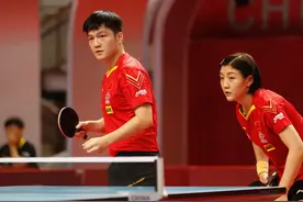 樊振东/陈梦、许昕/孙颖莎入围混双8强，目标夺冠｜奥运模拟赛图片