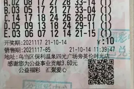 喜从天降！幸运彩民10元机选击中双色球678万元图片