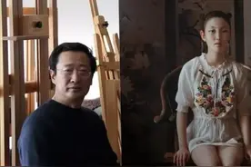 晓青的油画作品图片