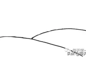 每天学一幅简笔画--山顶风车风景简笔画彩色画法步骤教程图片
