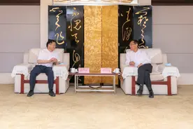 中冶建工集团党委书记、董事长田贵祥到经开区考察图片