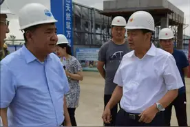 赵东调研中日生态城 打响“普湾争先”发令枪图片