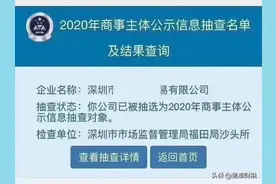 紧急通知—年报抽查来了！各位企业主该如何应对？图片