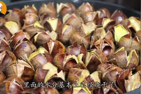 教你快速剥板栗小技巧，不用烤箱不用热水，简单又方便图片