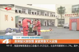 厨房起火别惊慌，家庭常备灭火设施视频封面
