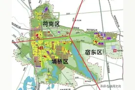 安徽宿州区划亟待调整，调整雏形三区四县(埇桥，符离，宿东)图片