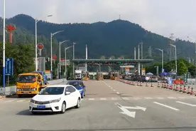 云浮东高速出入口改造提升工程进入管线迁移阶段图片