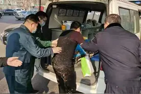 数九寒天，石家庄警务站民警成功解救落水青年图片