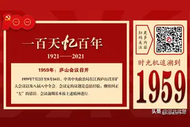 一百天忆百年 | 1959年：庐山会议召开图片