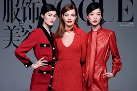 杜鹃 何穗 娜塔丽·沃佳诺娃 Natalia Vodianova Vogue 2019年9月图片