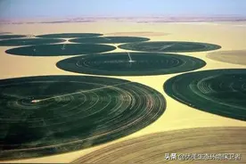 人造卫星发现，埃及沙漠存在许多巨大的黑圈，这到底是什么呢？图片