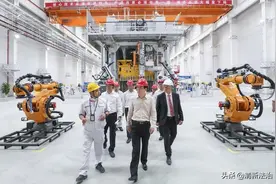 恒大汽车基地“火出圈”1分钟造1台车图片