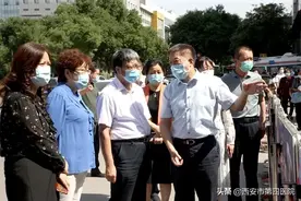 【医院动态】陕西省政府研究室党组书记、主任杨三省一行来市第四医院调研图片